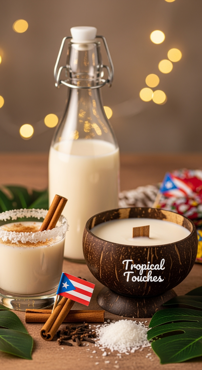 Coquito Candle