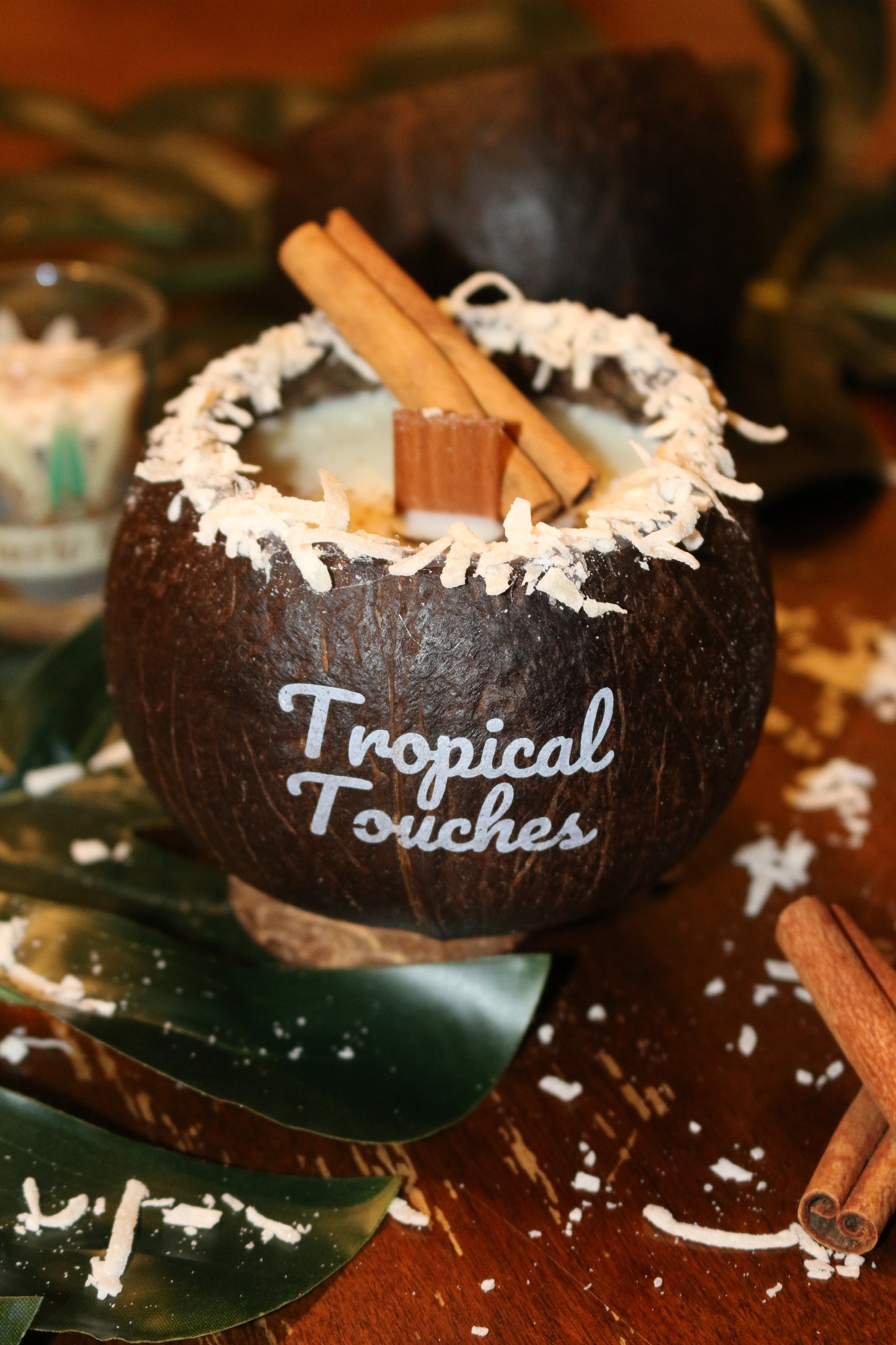 Coquito Candle